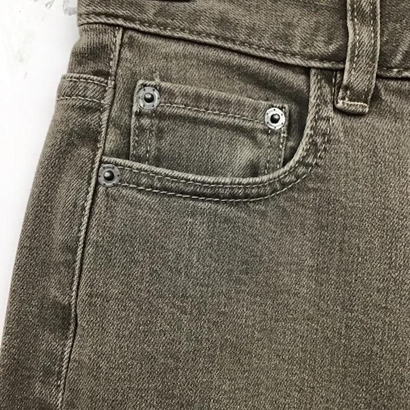 ヘザー Heather パンツ デニム、ジーンズ HE050104 KUROKIストレートデニム タグ付き S 無地 灰 / グレー /  レディース USED 古着 中古 10122056