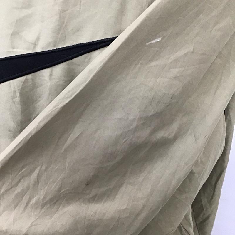 ナイキ NIKE カットソー 長袖 長袖カットソー Vネックカットソー ロングスリーブカットソー プリントTシャツ XL ロゴ、文字 ベージュ / ベージュ /  メンズ USED 古着 中古 10115131