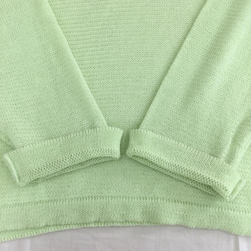 ステューシー STUSSY ニット、セーター 長袖 Light Sensitive Sweater M 無地 薄緑 / ライトグリーン /  メンズ USED 古着 中古 10138534