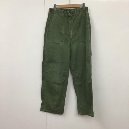 ミリタリー ミリタリー パンツ ワークパンツ、ペインターパンツ M-43　13STAR　コットンサテン生地　ベイカーパンツ 無地 カーキ / カーキ /  メンズ USED 古着 中古 10130900
