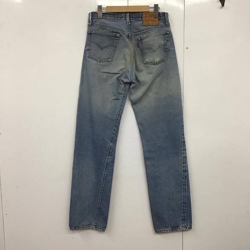 リーバイストラウスアンドコー Levi Strauss & co. パンツ デニム、ジーンズ デニムパンツ スリムパンツ カジュアルパンツ 80s 501 usa製 赤耳 無地 インディゴ / インディゴ /  メンズ USED 古着 中古 10141519
