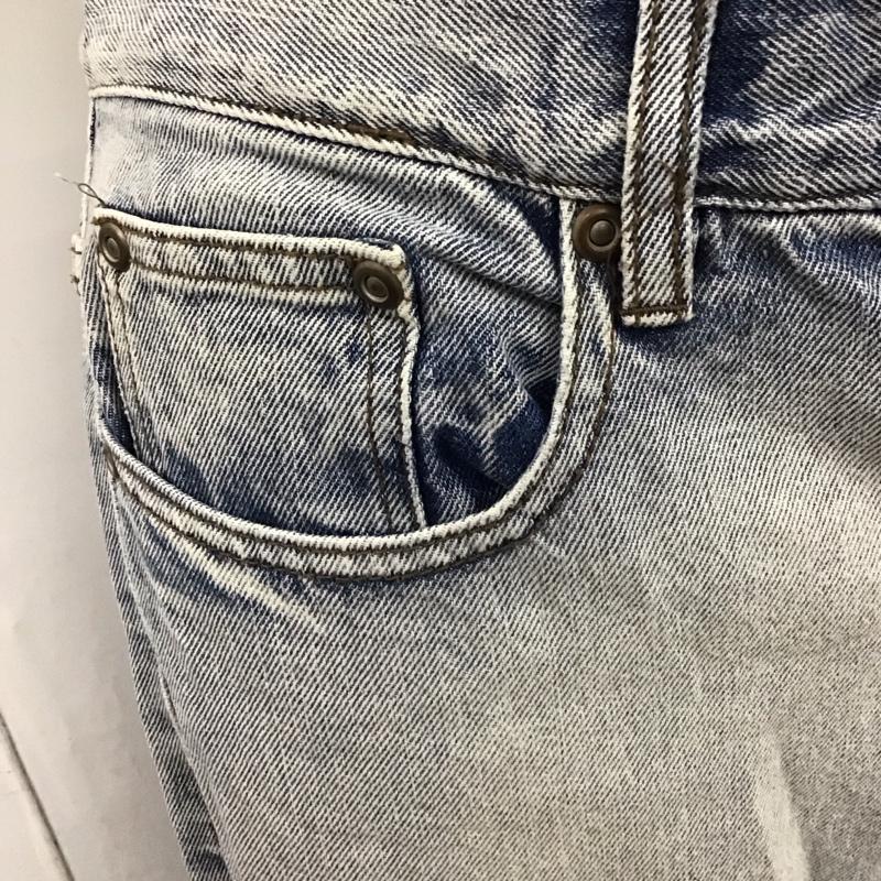 ダブルクローゼット w closet パンツ デニム、ジーンズ デニムパンツ スリムパンツ ストレッチパンツ ジーンズ FREE 無地 インディゴ / インディゴ /  レディース USED 古着 中古 10120408