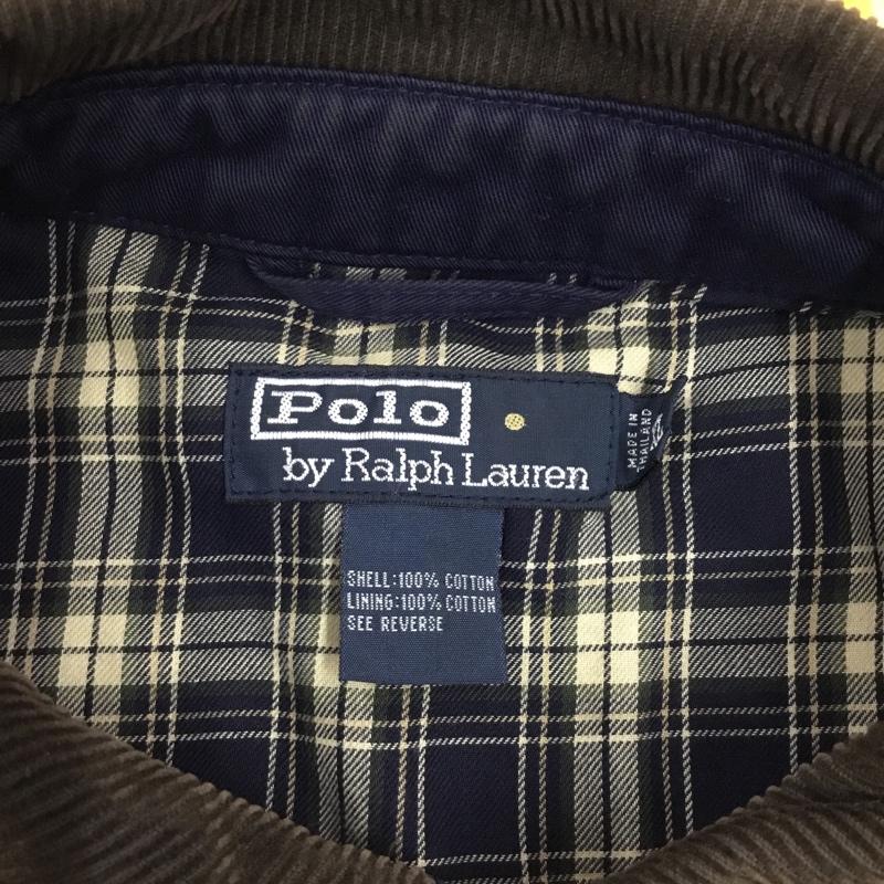 ポロバイラルフローレン Polo by RALPH LAUREN ジャケット、上着 ジャンパー、ブルゾン ジップアップジャケット ジャンパー ジャケット カジュアルジャケット アウター XL ロゴ、文字 紺 / ネイビー /  メンズ USED 古着 中古 10114050