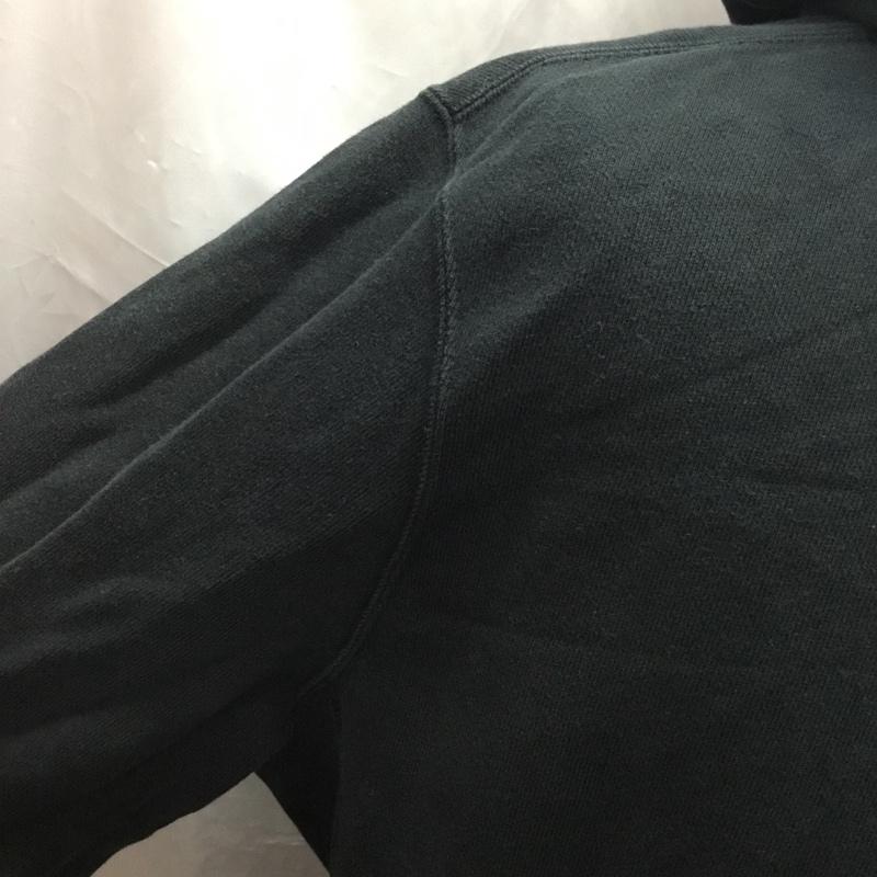 ポロバイラルフローレン Polo by RALPH LAUREN パーカー 長袖 ジップアップパーカー 長袖パーカー フード付きパーカー LL ロゴ、文字 黒 / ブラック /  メンズ USED 古着 中古 10115761