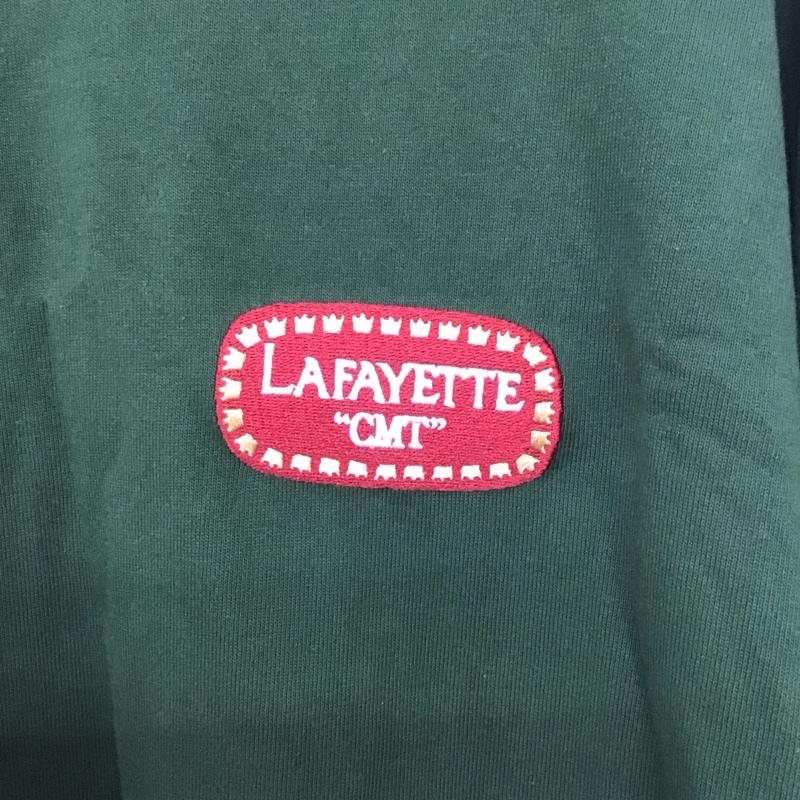 ラファイエット Lafayette Tシャツ 半袖 CM1156 centimeter クルーネック バックプリント XL ロゴ、文字 緑 / グリーン /  メンズ USED 古着 中古 10140239