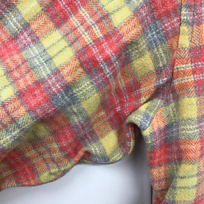 ポールスミス Paul Smith シャツ、ブラウス 長袖 長袖シャツ チェックシャツ カラーシャツ L チェック マルチカラー / マルチカラー /  メンズ USED 古着 中古 10130698