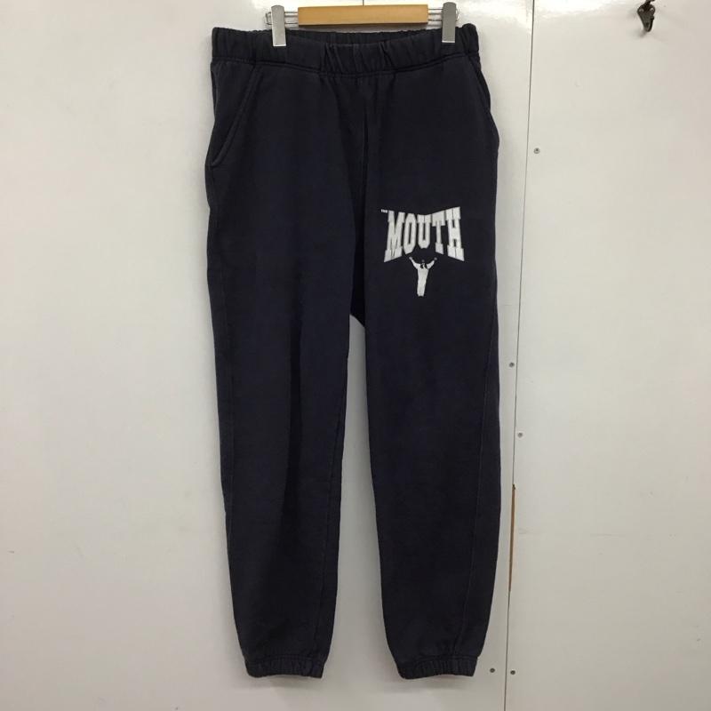 ニシモト イズ ザ マウス Nishimoto is the mouth パンツ ワークパンツ、ペインターパンツ ワイドパンツ スウェットパンツ カジュアルパンツ XL 無地 紺 / ネイビー /  メンズ USED 古着 中古 10140809