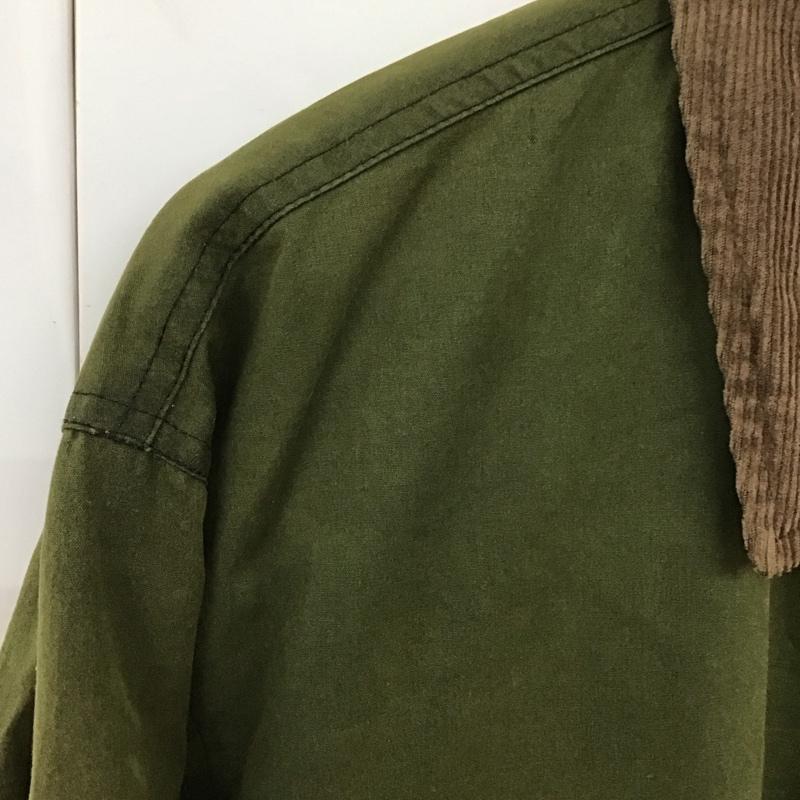 ダニエル・クレミュ DANIEL CREMIEUX ジャケット、上着 ジャケット、ブレザー ジップアップジャケット アウター 古着 オイルジャケット L 無地 カーキ / カーキ /  メンズ USED 古着 中古 10130078