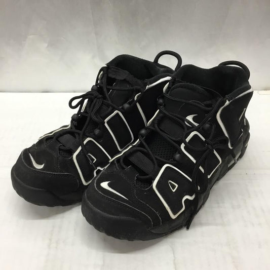 ナイキ NIKE スニーカー スニーカー 415082-002 AIR MORE UPTEMPO ガールズモデル 24.5cm 24.5cm ロゴ、文字 黒 / ブラック /  レディース USED 古着 中古 10111961