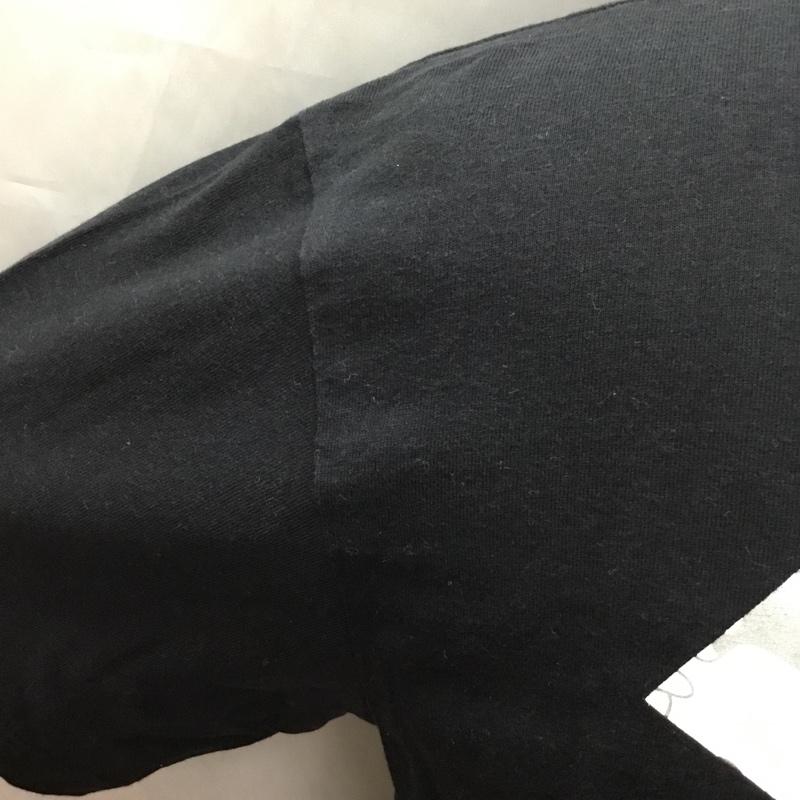 エーエイプバイアベイシングエイプ AAPE BY A BATHING APE Tシャツ 半袖 クルーネック プリント M ロゴ、文字 黒 / ブラック /  メンズ USED 古着 中古 10119802