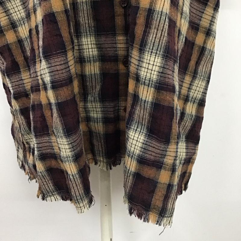 ジュエティ jouetie ワンピース ロングスカート 081850300401-02 チェックフリルワンピース ロングワンピース 長袖シャツワンピース M チェック マルチカラー / マルチカラー /  レディース USED 古着 中古 10111509