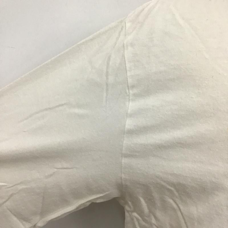 バンズ VANS カットソー 長袖 長袖カットソー クルーネックカットソー ロングスリーブカットソー プリントTシャツ XL プリント 白 / ホワイト /  メンズ USED 古着 中古 10115326