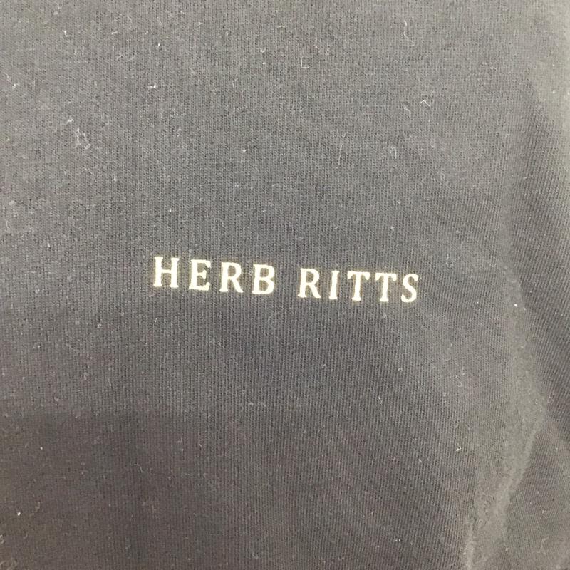 モンキータイム MONKEY TIME カットソー 長袖 長袖カットソー 無地カットソー クルーネック L ロゴ、文字 黒 / ブラック /  メンズ USED 古着 中古 10127345