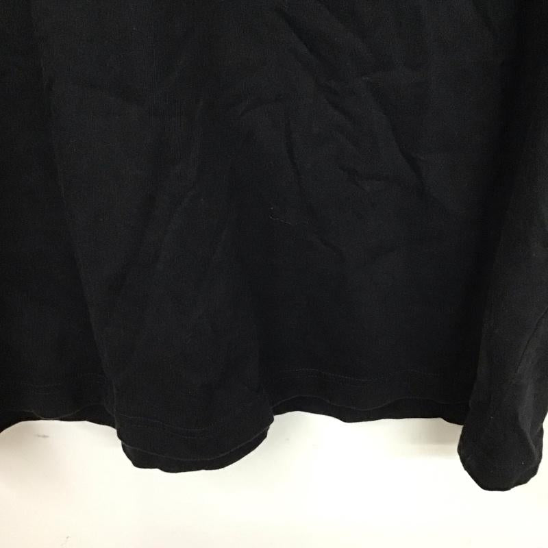ディーゼル DIESEL Tシャツ 半袖 半袖カットソー プリントTシャツ クルーネックカットソー L ロゴ、文字 黒 / ブラック /  メンズ USED 古着 中古 10130277