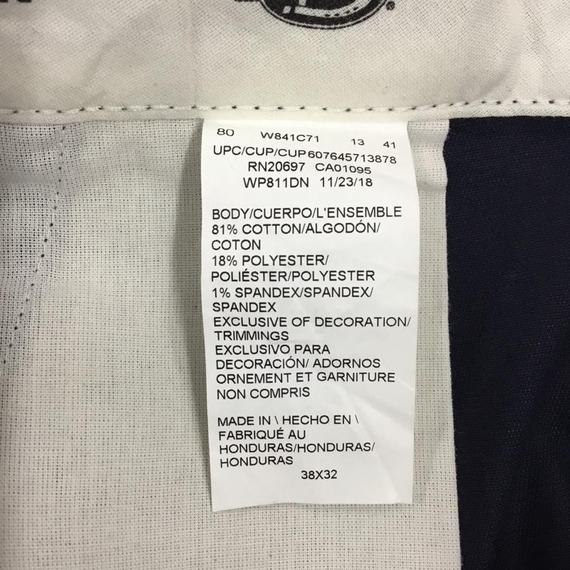 ディッキーズ Dickies パンツ ワークパンツ、ペインターパンツ ワークパンツ ワイドパンツ カジュアルパンツ 38 無地 紺 / ネイビー /  メンズ USED 古着 中古 10122241