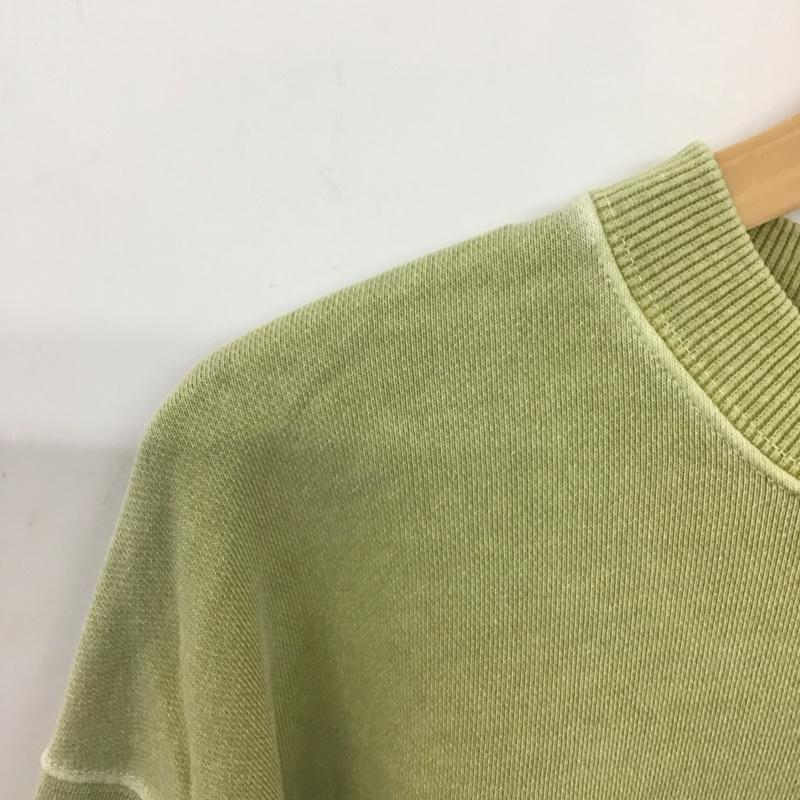 アズールバイマウジー AZUL BY MOUSSY トレーナー 長袖 S 無地 黄緑 / イエローグリーン /  レディース USED 古着 中古 10140420