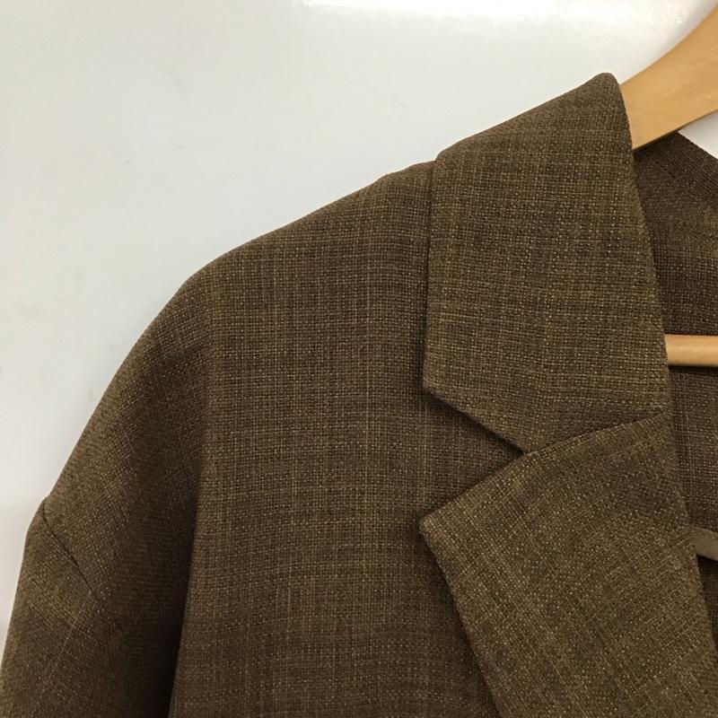 ローリーズファーム LOWRYS FARM ジャケット、上着 ジャケット、ブレザー FREE 無地 茶 / ブラウン /  レディース USED 古着 中古 10148671