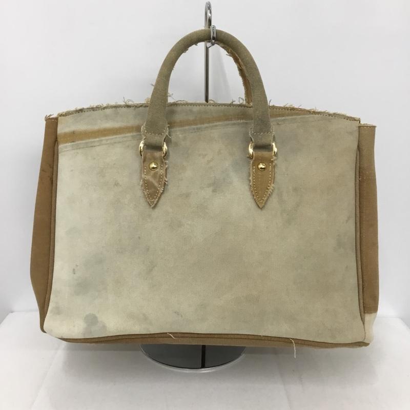 エイマシン A MACHINE トートバッグ トートバッグ vanity hand bag ロゴ、文字 キャメル / キャメル /  レディース USED 古着 中古 10133825