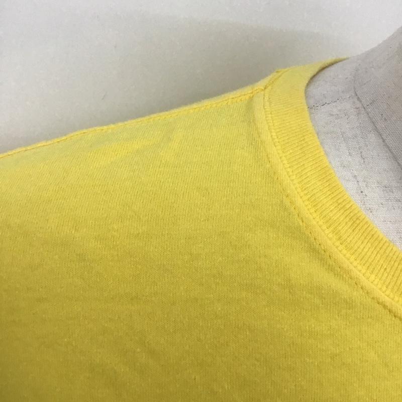 古着 USED Tシャツ 半袖 半袖カットソー プリントTシャツ クルーネックカットソー M キャラクター 黄 / イエロー /  メンズ USED 古着 中古 10126274