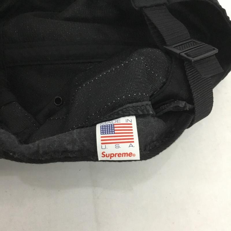シュプリーム Supreme 帽子 キャップ ロゴ、文字 黒 / ブラック /  メンズ USED 古着 中古 10131706