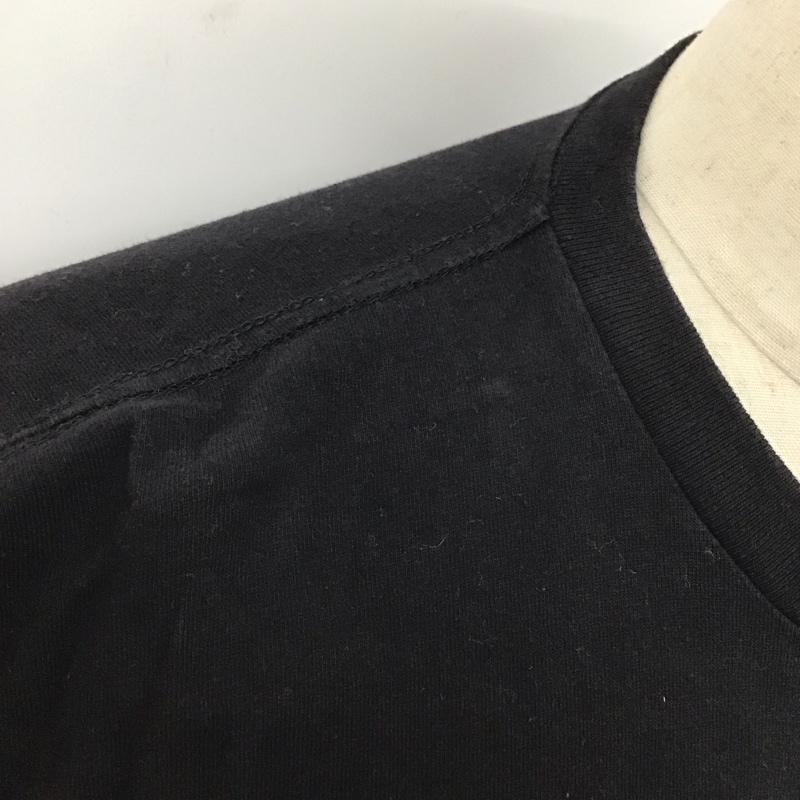 サンタクルーズ SANTA CRUZ Tシャツ 半袖 半袖カットソー プリントTシャツ クルーネックカットソー M ロゴ、文字 黒 / ブラック /  メンズ USED 古着 中古 10123532