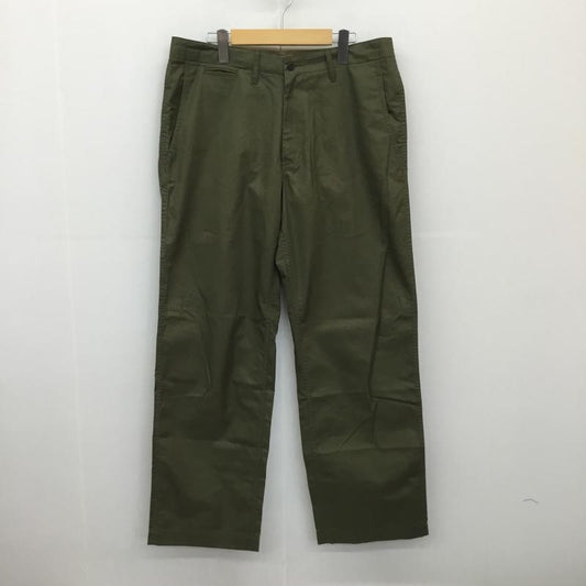 コムデギャルソン COMME des GARCONS パンツ ワークパンツ、ペインターパンツ COMME des GARCONS 14SS コットンストレートパンツ　HM-P055 L 無地 カーキ / カーキ /  メンズ USED 古着 中古 10128710