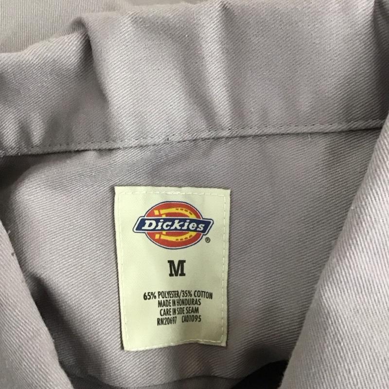 ディッキーズ Dickies シャツ、ブラウス 半袖 1574SV ワークシャツ M 無地 灰 / グレー /  メンズ USED 古着 中古 10113921