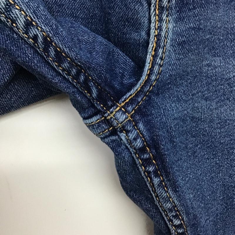 リーバイス Levi s パンツ デニム、ジーンズ デニムパンツ スリムパンツ カジュアルパンツ ストレッチパンツ 31インチ 無地 インディゴ / インディゴ /  メンズ USED 古着 中古 10140284