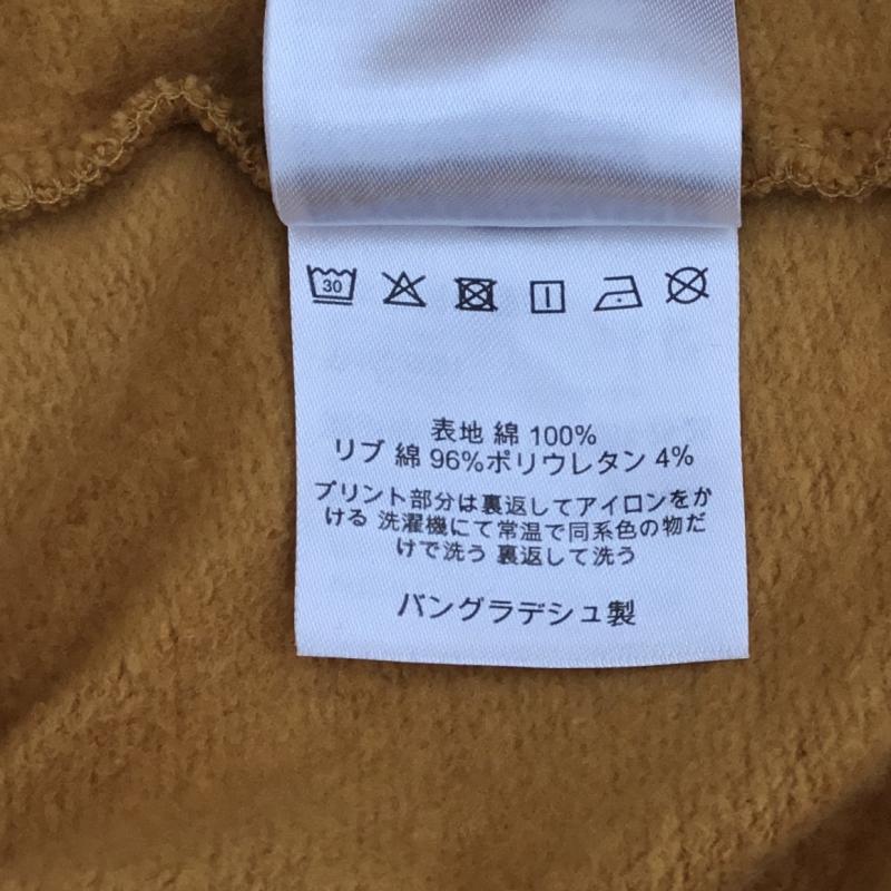 カーハートダブリューアイピー Carhartt WIP パーカー 長袖 Carhartt WIP Hooded Scrawl Sweat L ロゴ、文字 マスタード / マスタード /  メンズ USED 古着 中古 10122367