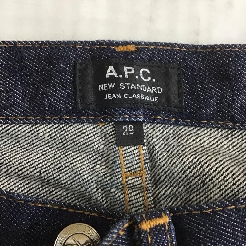 アーペーセー A.P.C. パンツ デニム、ジーンズ NEW STANDARD ボタンフライ 29 29インチ 無地 インディゴ / インディゴ /  メンズ USED 古着 中古 10107962