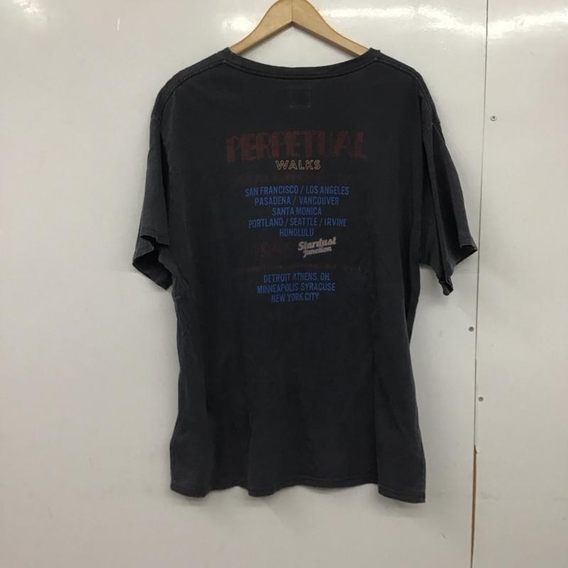 アングリッド Ungrid Tシャツ 半袖 112422793901 ツアーロゴルーズTee 24春夏 FREE プリント X ロゴ、文字 灰 / グレー /  レディース USED 古着 中古 10146295