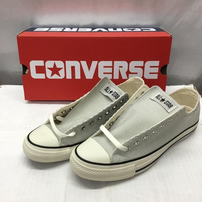 コンバース CONVERSE スニーカー スニーカー 1SD579 ALL STAR CORDUROY OX コーデュロイ 28cm 箱有 28.0cm ロゴ、文字 灰 / グレー /  メンズ USED 古着 中古 10121863