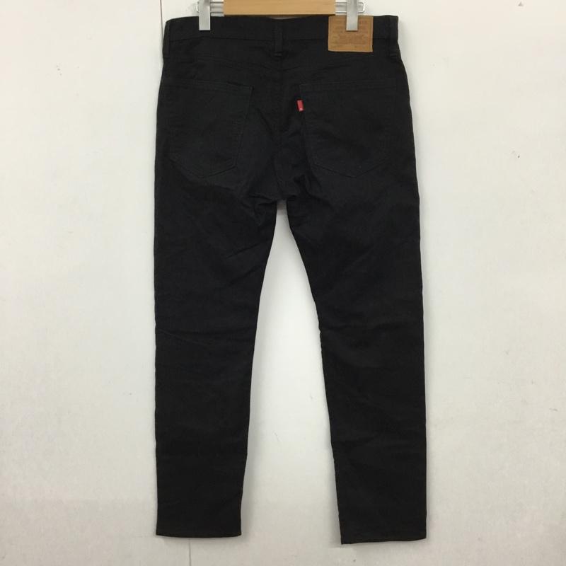リーバイストラウスアンドコー Levi Strauss & co. パンツ デニム、ジーンズ スリムパンツ カジュアルパンツ ストレートパンツ ストレッチパンツ 32インチ 無地 黒 / ブラック /  メンズ USED 古着 中古 10120654