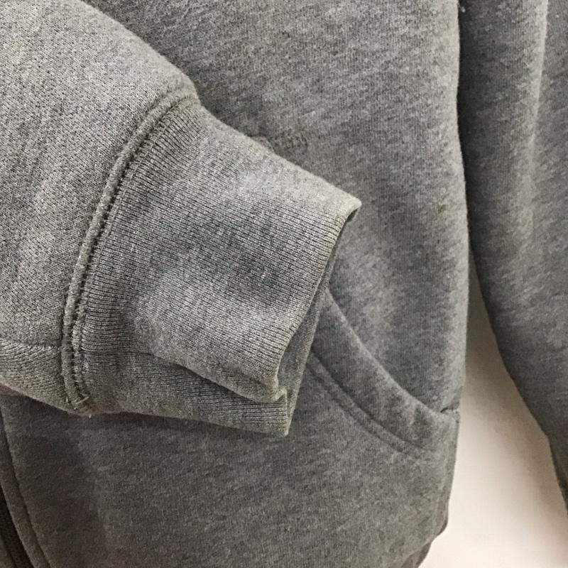 トミーヒルフィガー TOMMY HILFIGER パーカー 長袖 L 無地 灰 / グレー /  メンズ USED 古着 中古 10124058