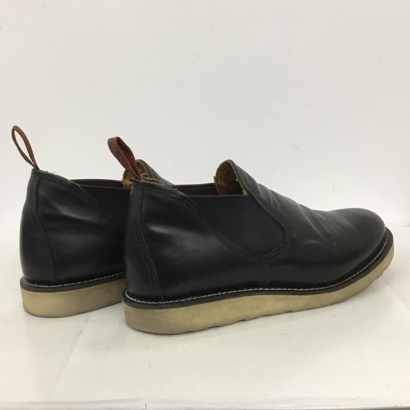 レッドウィング RED WING ブーツ ブーティ 8142 ROMEO ポストマン ロメオ US8.5E 箱有 US：8.5 無地 黒 / ブラック /  メンズ USED 古着 中古 10133913
