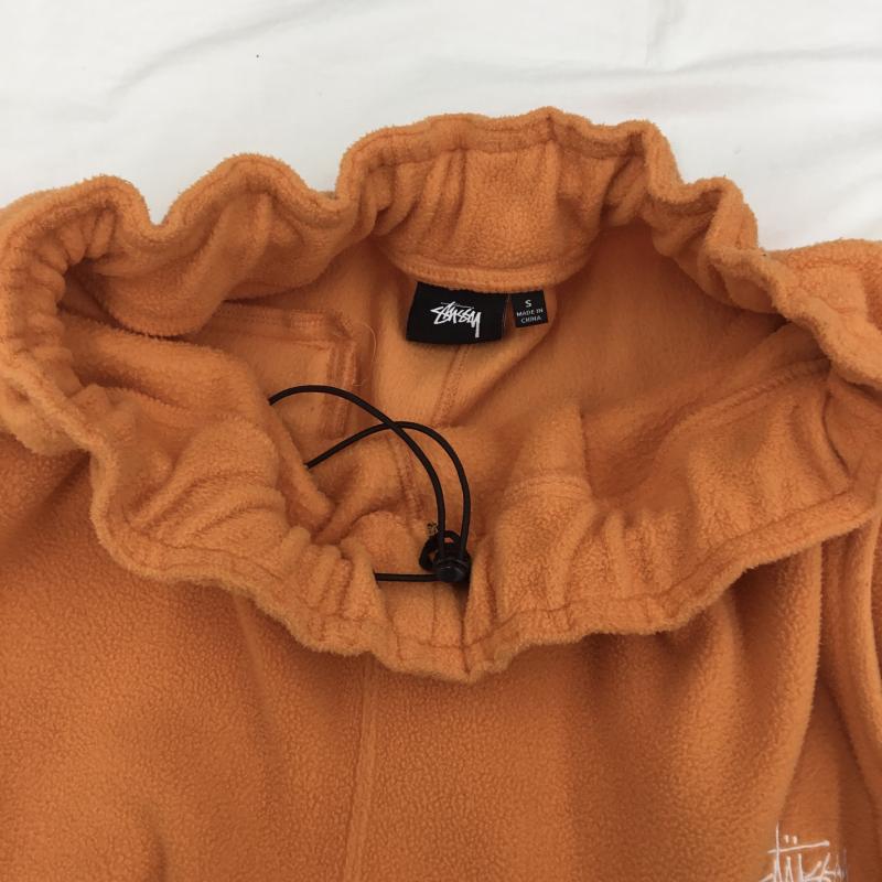 ステューシー STUSSY パンツ サルエルパンツ ステューシー　スウェットパンツ S ロゴ、文字 X 刺繍 橙 / オレンジ /  メンズ USED 古着 中古 10119026