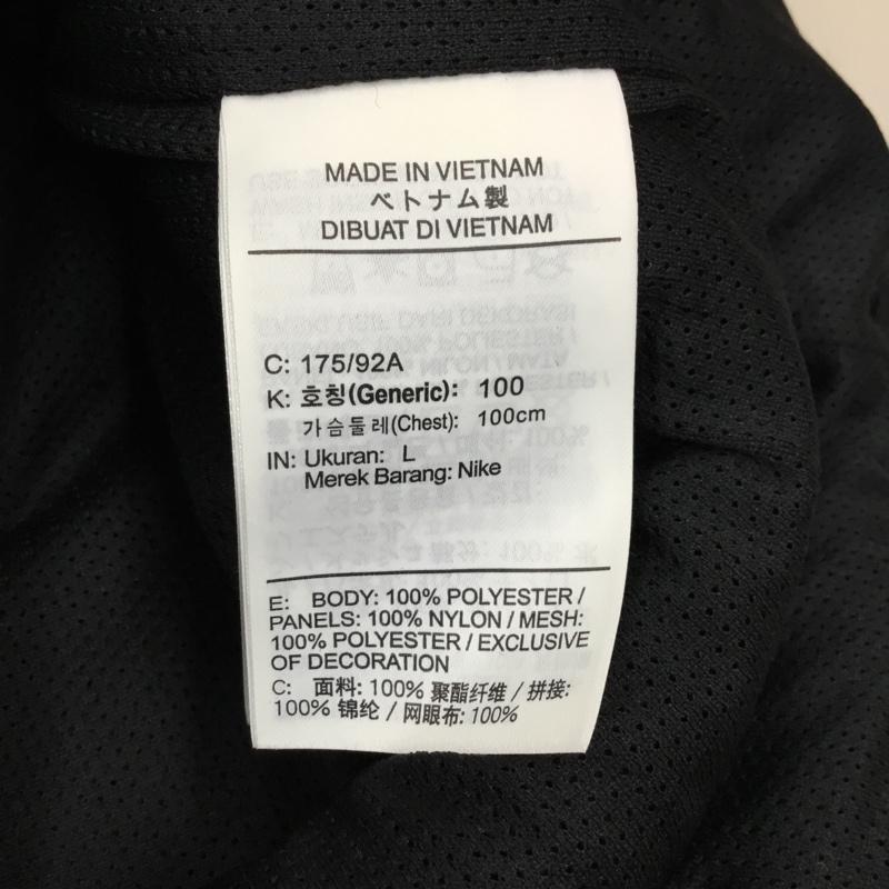 ナイキ NIKE ベスト ベスト CD3143-045 AS M NSW HE VEST WINTER OFF NOIR ボア フリース L ロゴ、文字 黒 / ブラック / X ダークグレー / ダークグレー /  メンズ USED 古着 中古 10121020