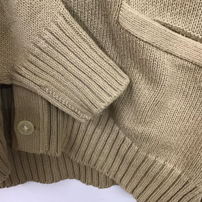 ポロバイラルフローレン Polo by RALPH LAUREN ニット、セーター 長袖 長袖カーディガン ニットカーディガン 前開き ロゴ、文字 ベージュ / ベージュ /  ボーイズ USED 古着 中古 10130530