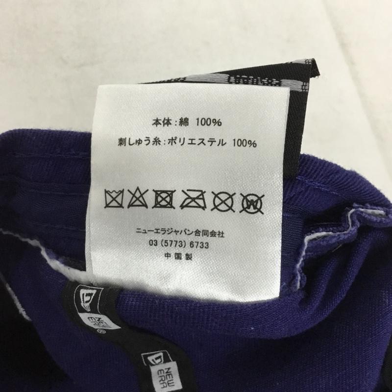 ニューエラ NEW ERA 帽子 キャップ LA ロサンゼルス ドジャース メジャーリーグ コットン ロゴ、文字 青 / ブルー /  メンズ USED 古着 中古 10132039