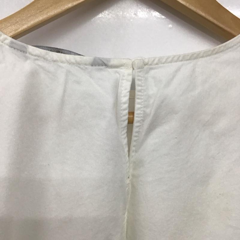 ザラ ZARA カットソー 半袖 半袖カットソー 無地Tシャツ クルーネックカットソー L 無地 白 / ホワイト /  レディース USED 古着 中古 10143831