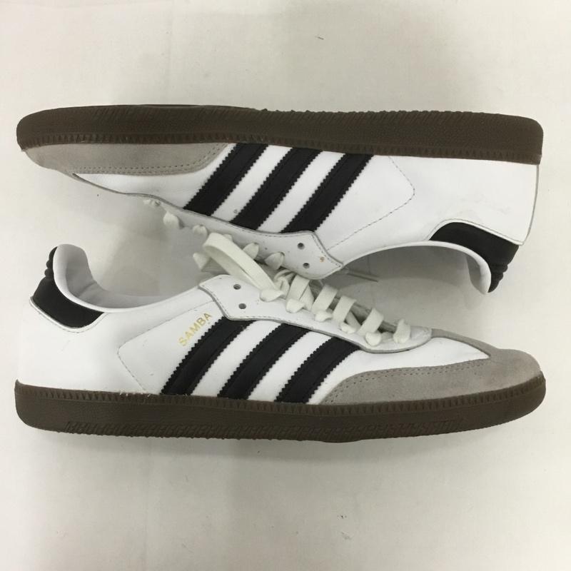 アディダス adidas スニーカー スニーカー B75806 Samba OG 28cm 28.0cm ロゴ、文字 白 / ホワイト / X 黒 / ブラック /  メンズ USED 古着 中古 10124626