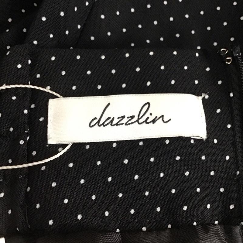 ダズリン dazzlin スカート ロングスカート 022050802201 ハイウエストナロースカート FREE ドット 黒 / ブラック /  レディース USED 古着 中古 10144041