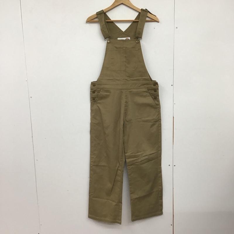 ディッキーズ Dickies サロペット・オーバーオール サロペット、オーバーオール オーバーオール つなぎ オールインワン senseofplace FREE 無地 ベージュ / ベージュ /  レディース USED 古着 中古 10149098