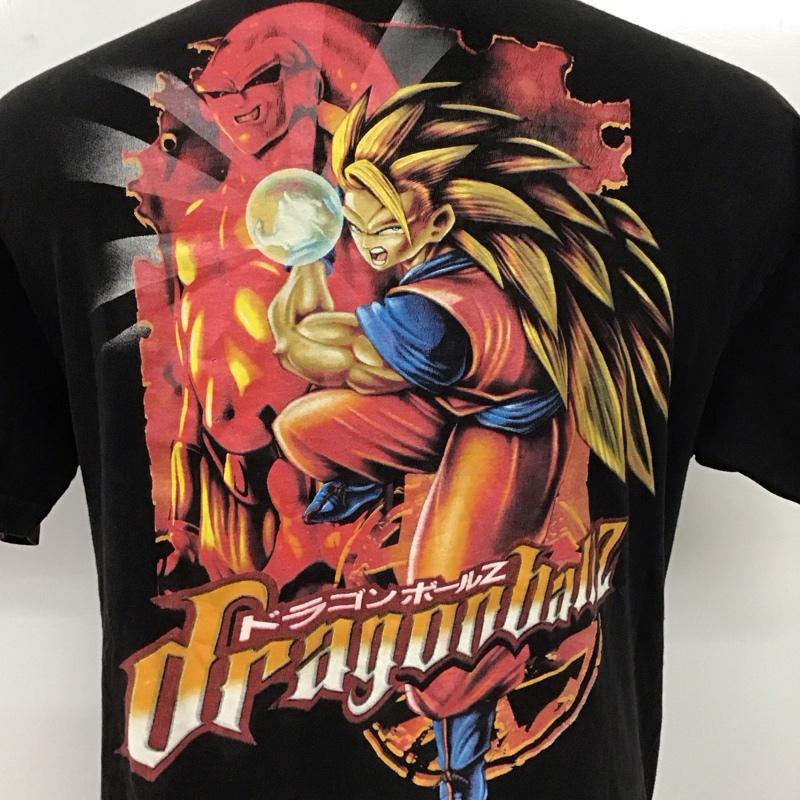 古着 USED Tシャツ 半袖 00S ドラゴンボールZ 半袖カットソー プリントTシャツ M プリント 黒 / ブラック /  メンズ USED 古着 中古 10117468