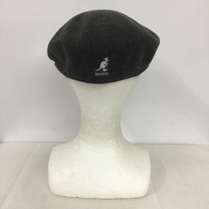 カンゴール KANGOL 帽子 ハンチング CAO1474 0258BC01 フェルト ロゴ、文字 灰 / グレー /  メンズ USED 古着 中古 10143652