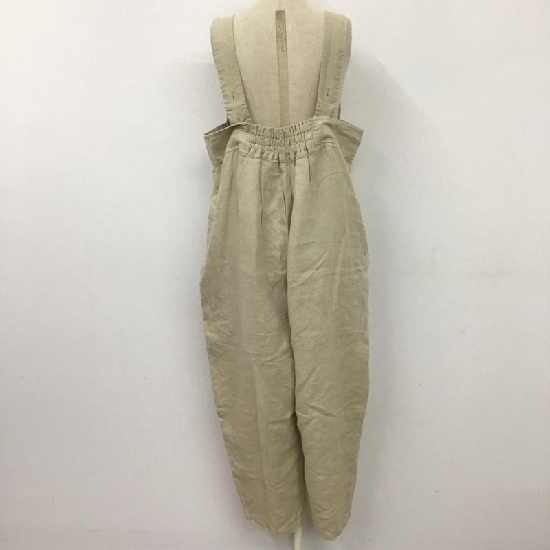 ヘブンリー HEAVENLY サロペット・オーバーオール サロペット、オーバーオール 923101 リネンサロペット 無地 ベージュ / ベージュ /  レディース USED 古着 中古 10111552