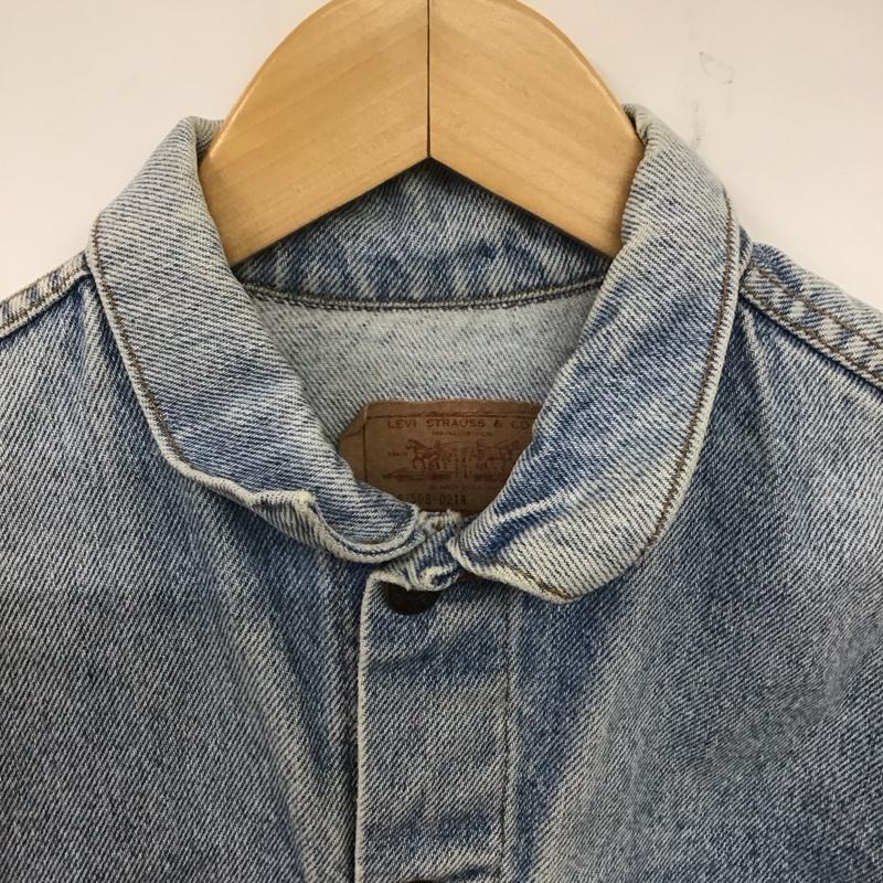 リーバイストラウスアンドコー Levi Strauss & co. ジャケット、上着 ジャンパー、ブルゾン デニムジャケット Gジャン アウター カジュアルジャケット L 無地 インディゴ / インディゴ /  メンズ USED 古着 中古 10139492