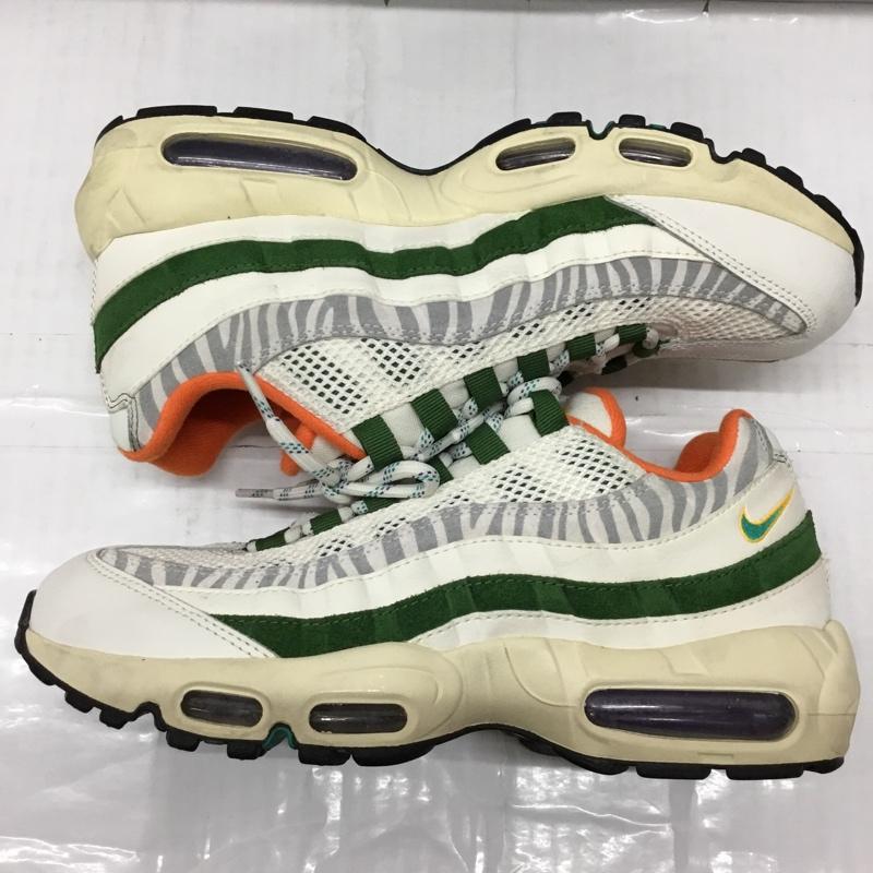 ナイキ NIKE スニーカー スニーカー CZ9723 100 AIR MAX 95 ERA 26.5cm 箱有 26.5cm ロゴ、文字 白 / ホワイト / X カーキ / カーキ / X 橙 / オレンジ /  メンズ USED 古着 中古 10107844
