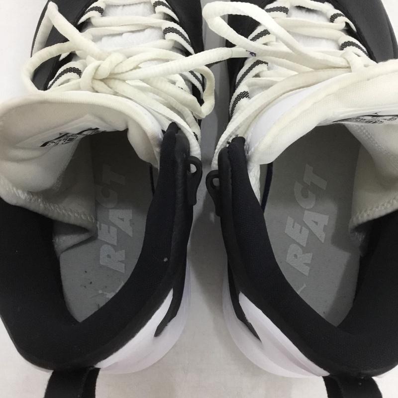 ナイキ NIKE スニーカー スニーカー AR0038-051 JORDAN SUPER FLY MVP PF 25cm 25.0cm ワンポイント 白 / ホワイト / X 黒 / ブラック / X 紫 / パープル /  レディース USED 古着 中古 10140034