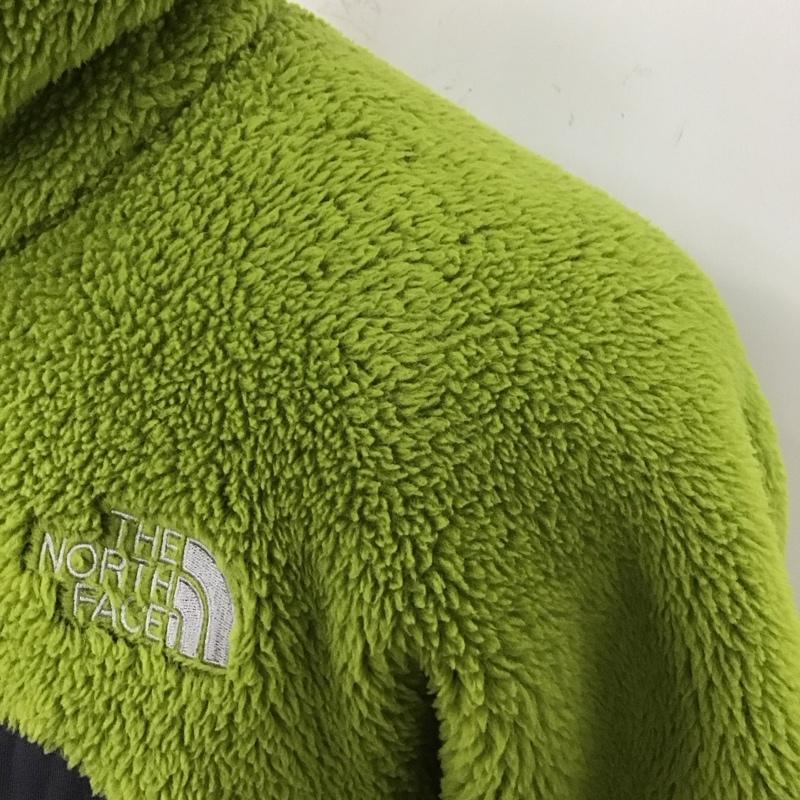 ザノースフェイス THE NORTH FACE ジャケット、上着 ジャンパー、ブルゾン na45501 VERSALOFTJACKET ジップアップジャケット フリースジャケット M ロゴ、文字 緑 / グリーン /  メンズ USED 古着 中古 10123140